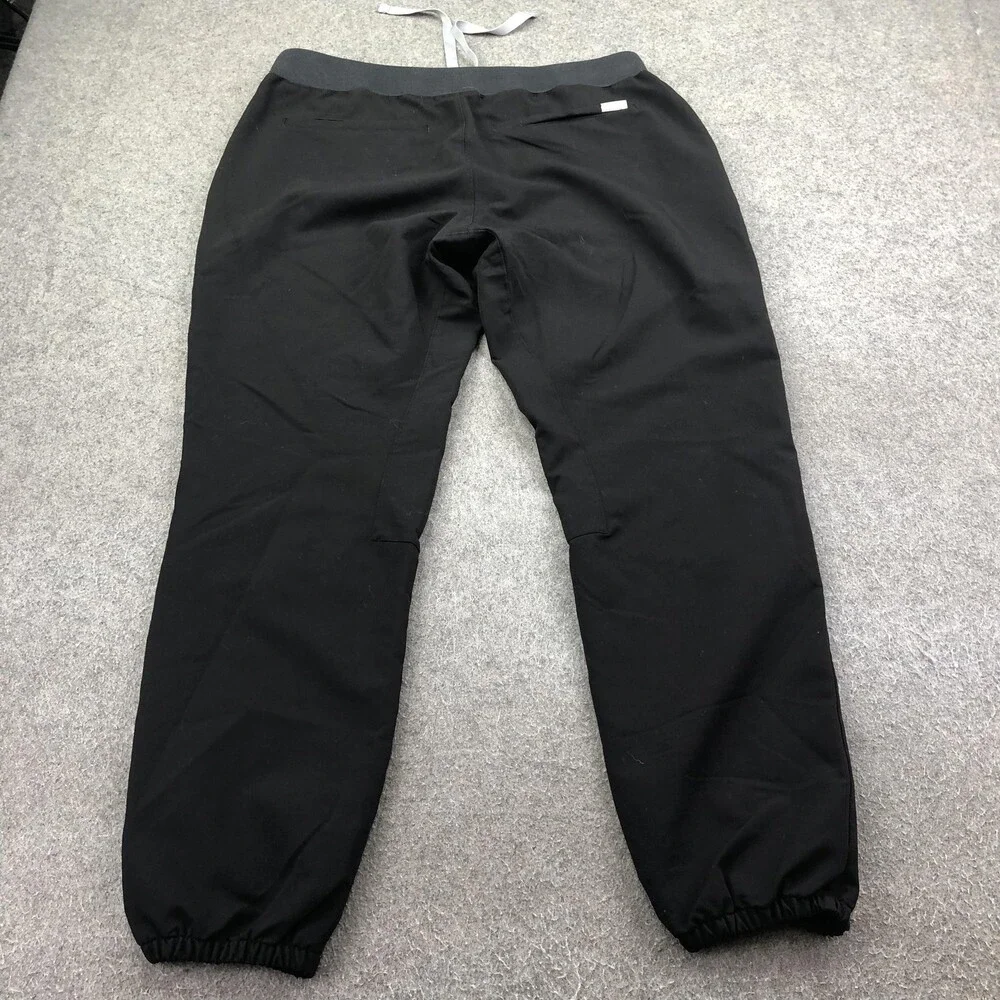 FIGS Pants Mens L 37x28 Black Technical Collection Jogger Scrub Workwear